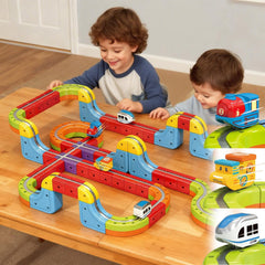 VisionBrix RailCube™ – Endless Track Building Set